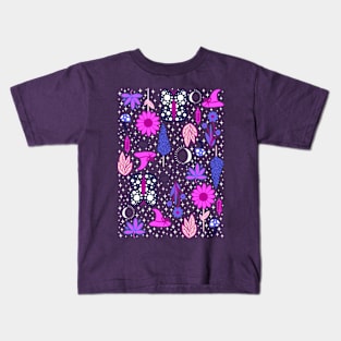 Witchy Pattern Kids T-Shirt